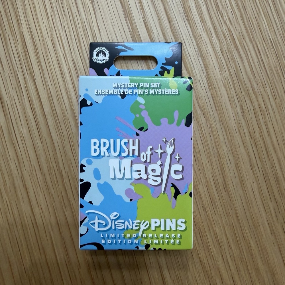 Disney Pin Brush Of Magic Series 3 Unopened Mystery Box New Limited Release